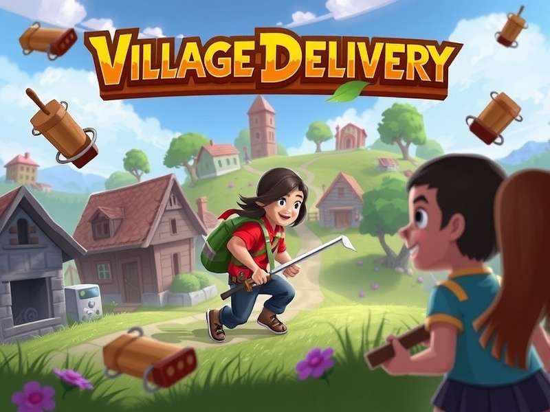 Village Delivery Warrior Gameplay Screenshot